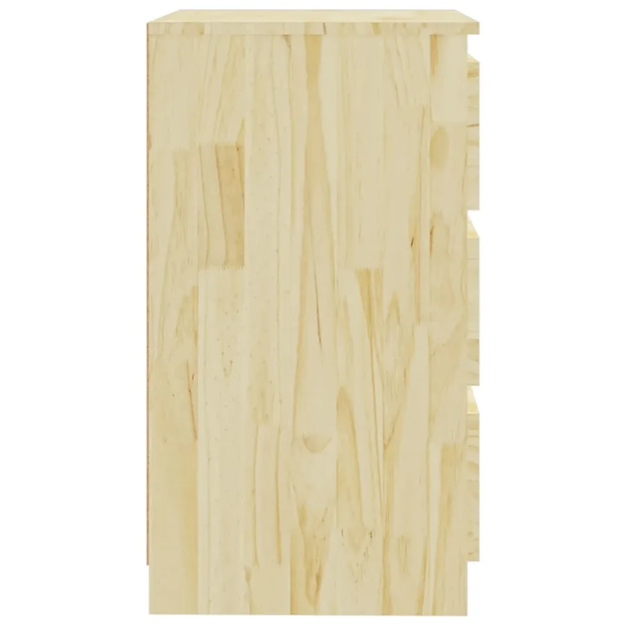 Table de chevet 60x36x64 cm Bois de pin massif - 5