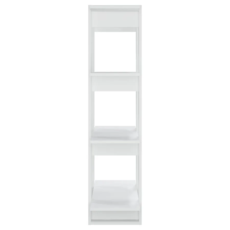 Bibliothèque/Séparateur de pièce Blanc 80x30x123,5 cm - 6
