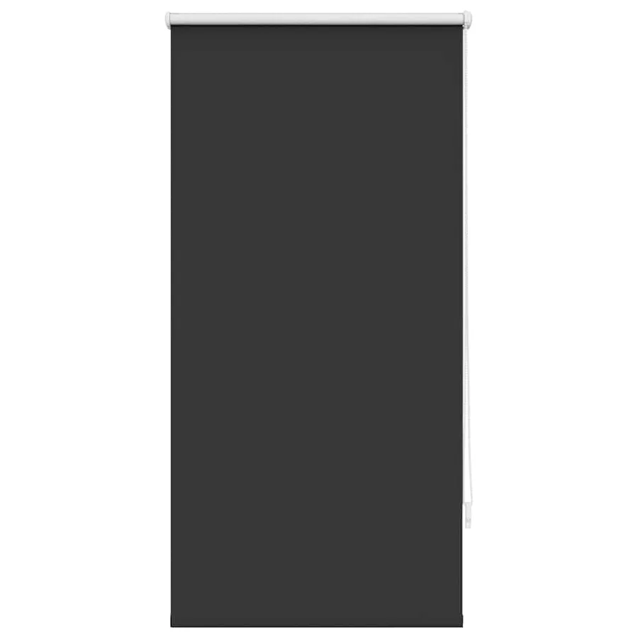 Store enrouleur occultant 64,4 x 120 cm, largeur du tissu 60 cm, noir - 2