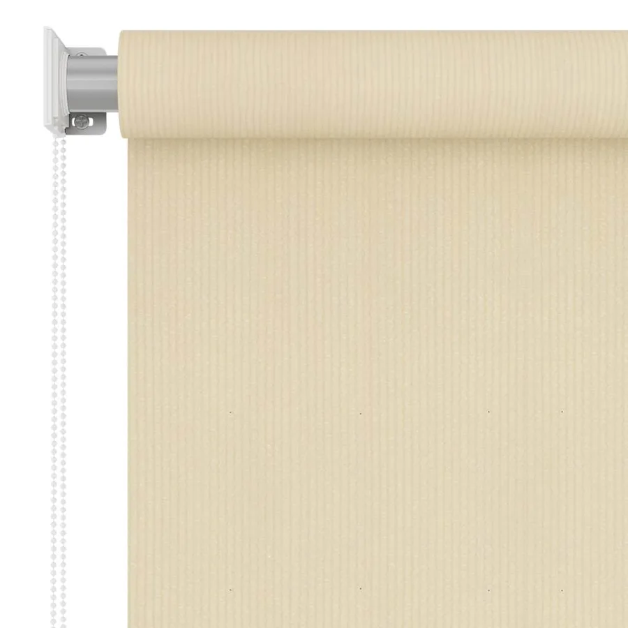 Store roulant d'extérieur couleur crème 65 (l) x 140 (H) cm HDPE - 5