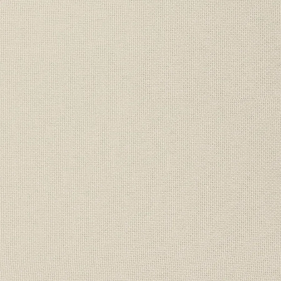 Chaise de relaxation avec repose-pied Crème Tissu - 9