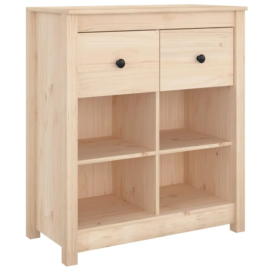 Buffet 70x35x80 cm Bois massif de pin - 2