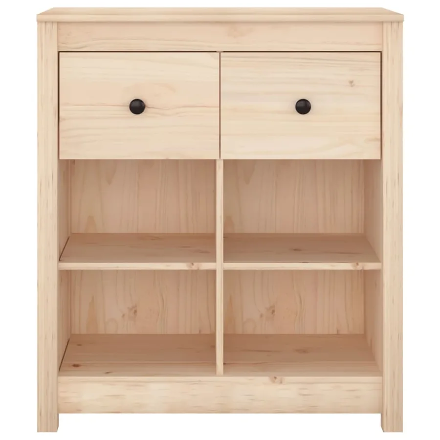 Buffet 70x35x80 cm Bois massif de pin - 3