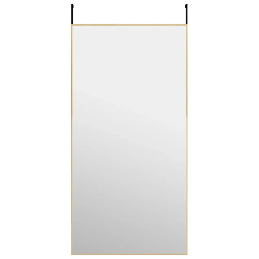 Miroir de porte Doré 50x100 cm Verre et aluminium - 2