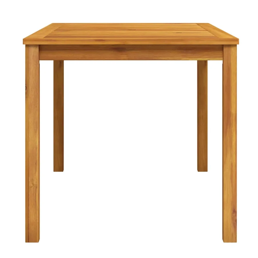 Table de jardin 140x80x74 cm Bois d'acacia massif - 4