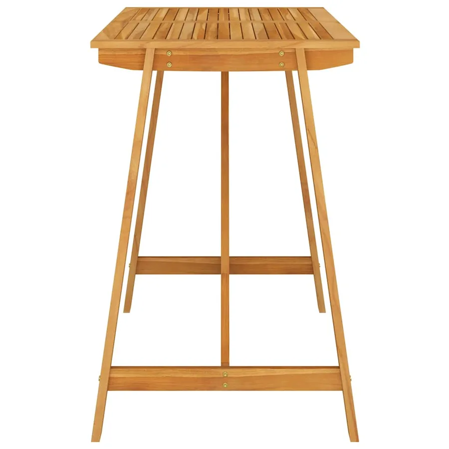 Ensemble de bar de jardin 7 pcs Marron - 5