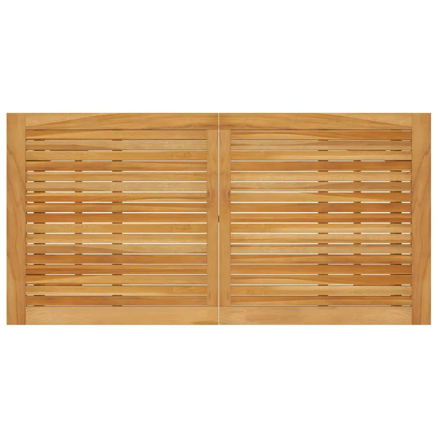 Ensemble de bar de jardin 7 pcs Marron - 6
