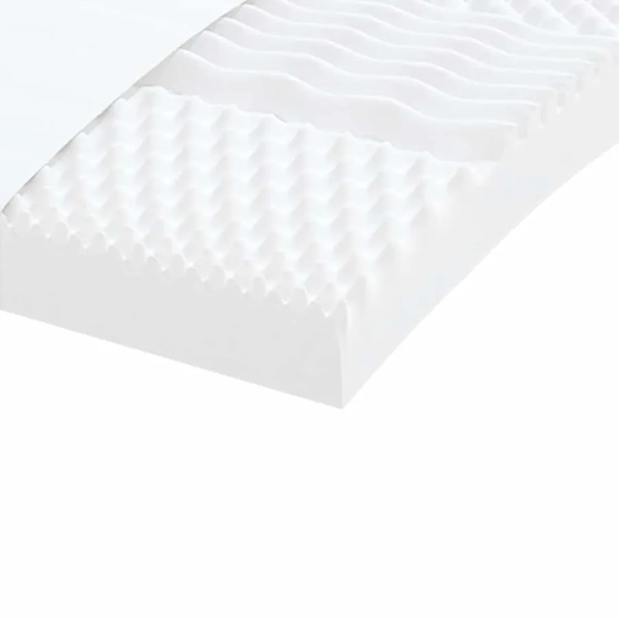 Lit de jour avec lit gigogne et matelas bleu 100x200 cm velours - 9