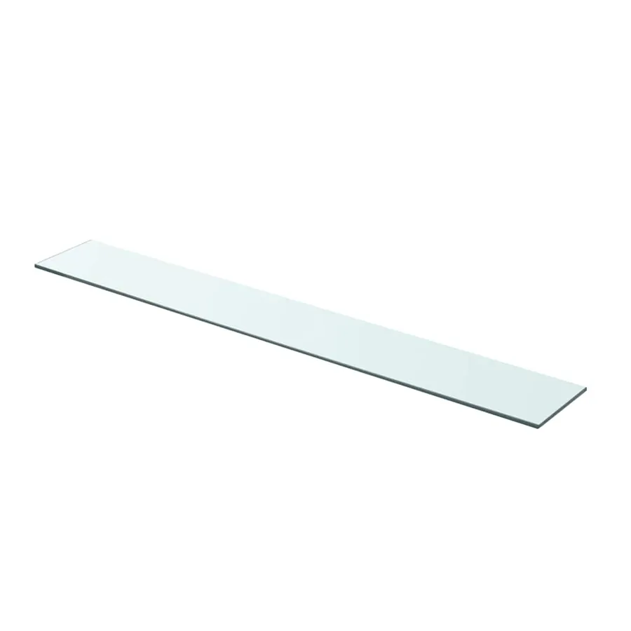 Panneau d’étagère Verre transparent 90 x 12 cm