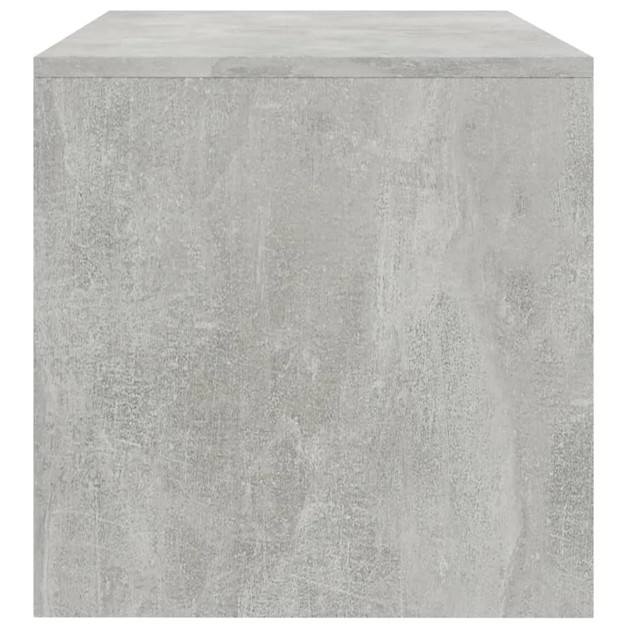Meuble TV Gris béton 120x40x40 cm Bois d'ingénierie - 5