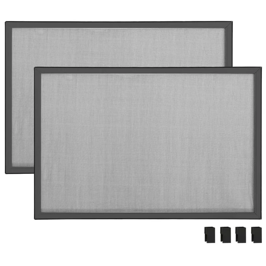 Moustiquaire extensible pour fenêtres Anthracite (100-193)x75cm - 5