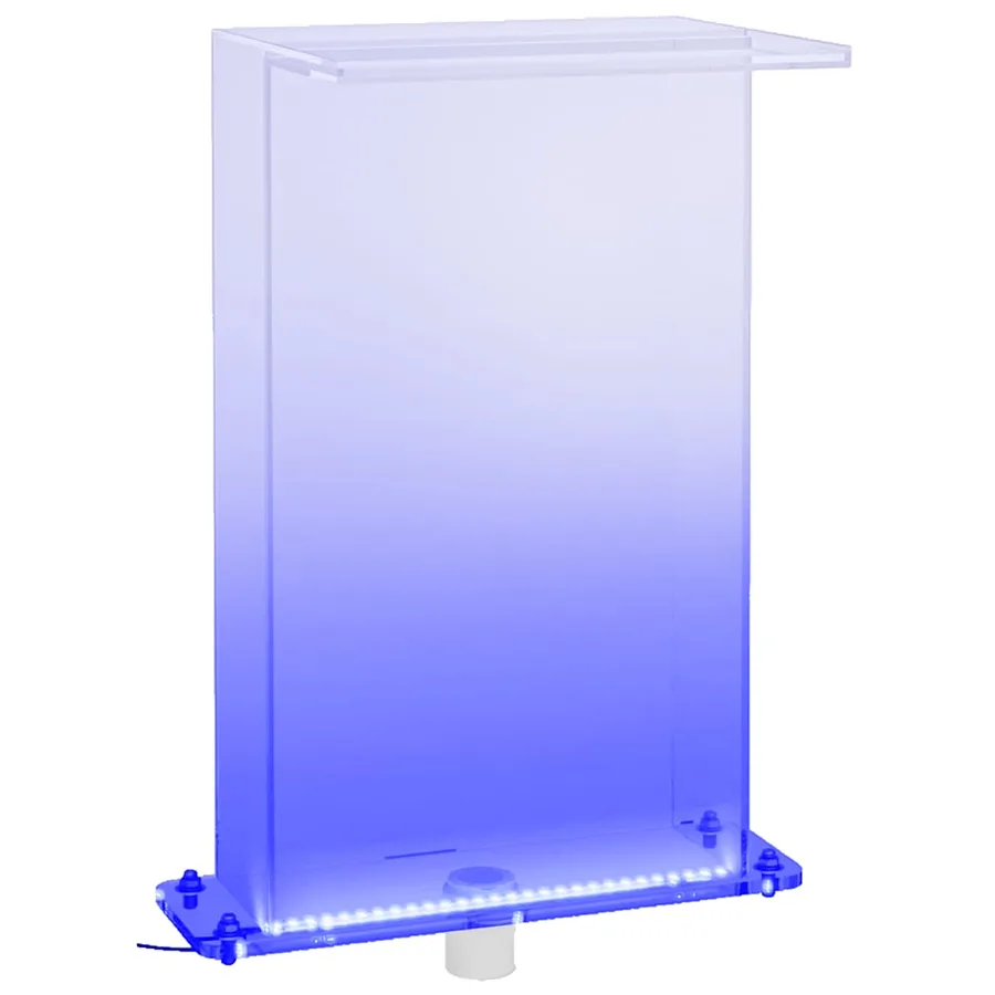 Fontaine de piscine avec LED RVB Acrylique 51 cm - 3