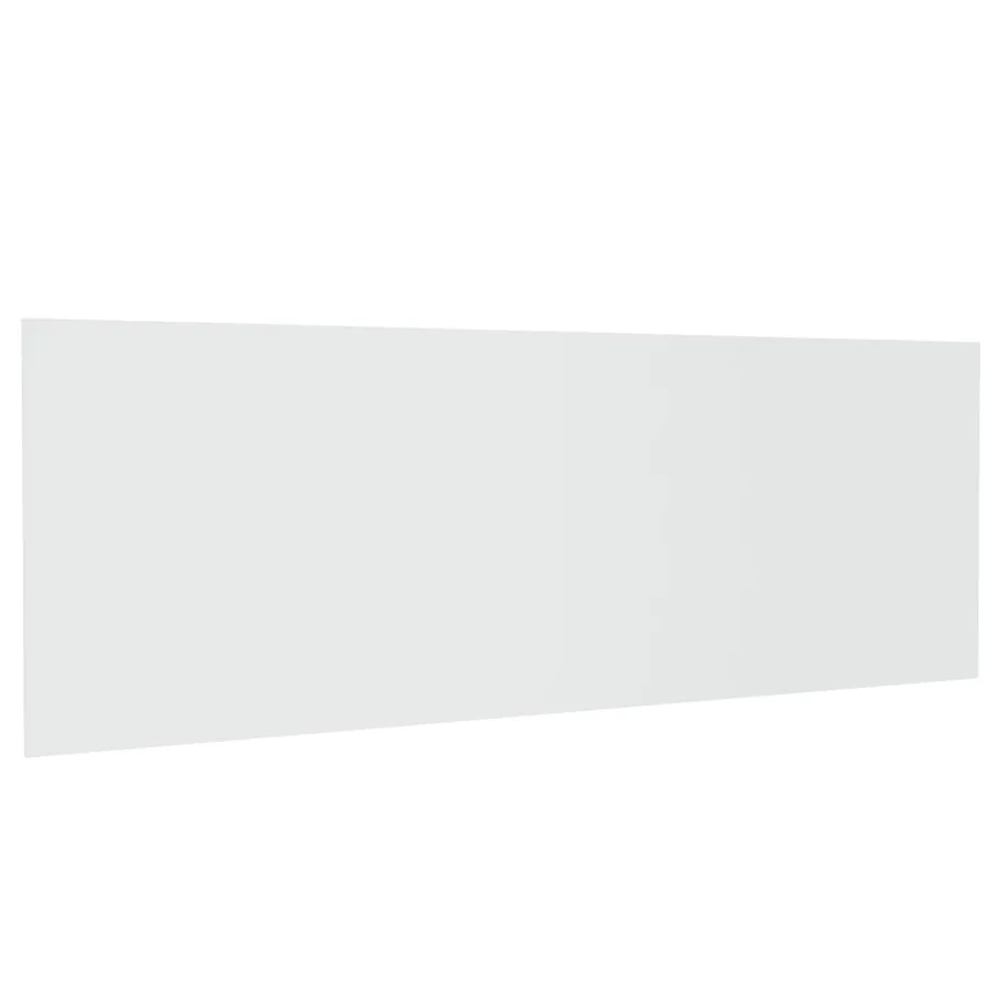 Tête de lit murale Blanc 240x1,5x80 cm Bois d'ingénierie - 2