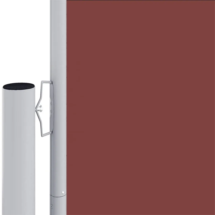Auvent latéral rétractable Marron 200x600 cm - 4