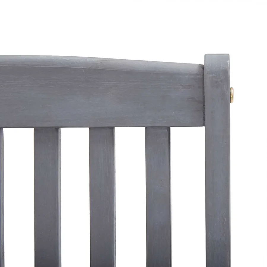Chaises pliables d'extérieur lot de 4 et coussins Bois d'acacia - 15