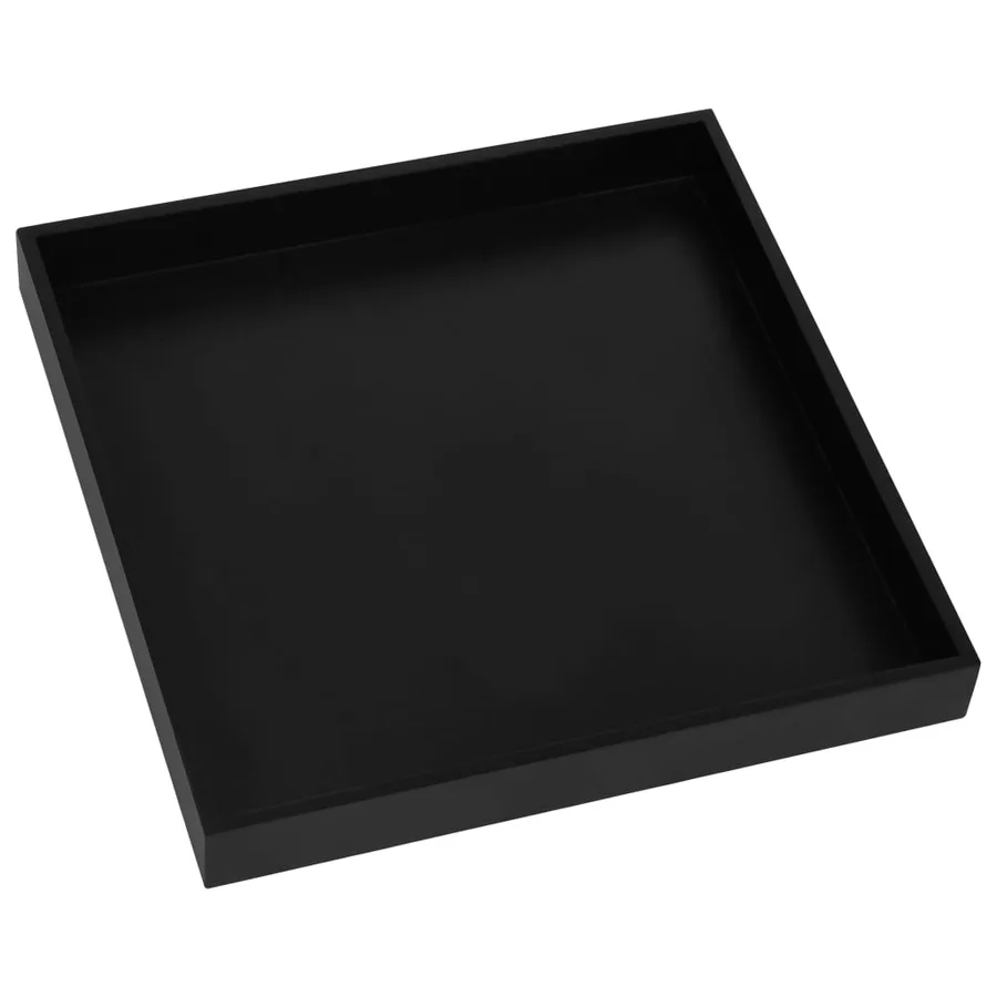 Table d'appoint Noir et doré 38x38x38,5 cm MDF - 4