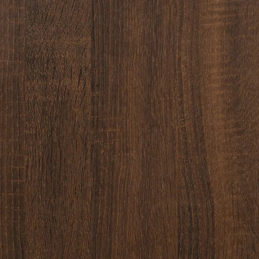 Buffet Chêne marron 60x35x70 cm Bois d'ingénierie - 8