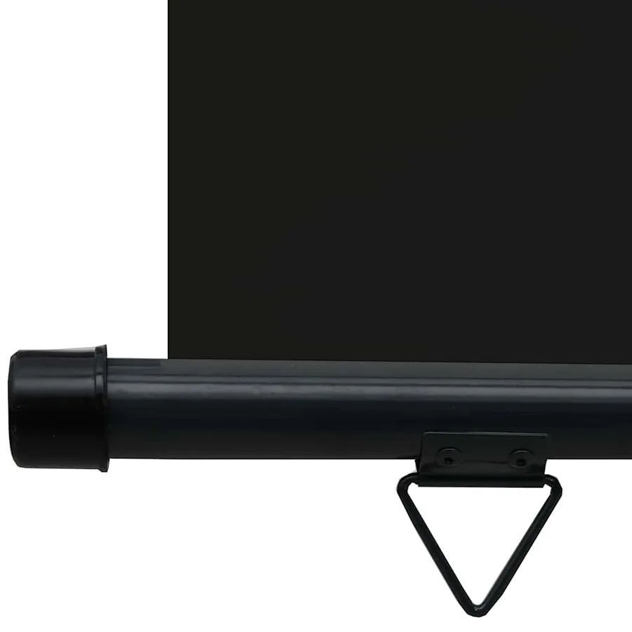Auvent latéral de balcon 105x250 cm noir - 8