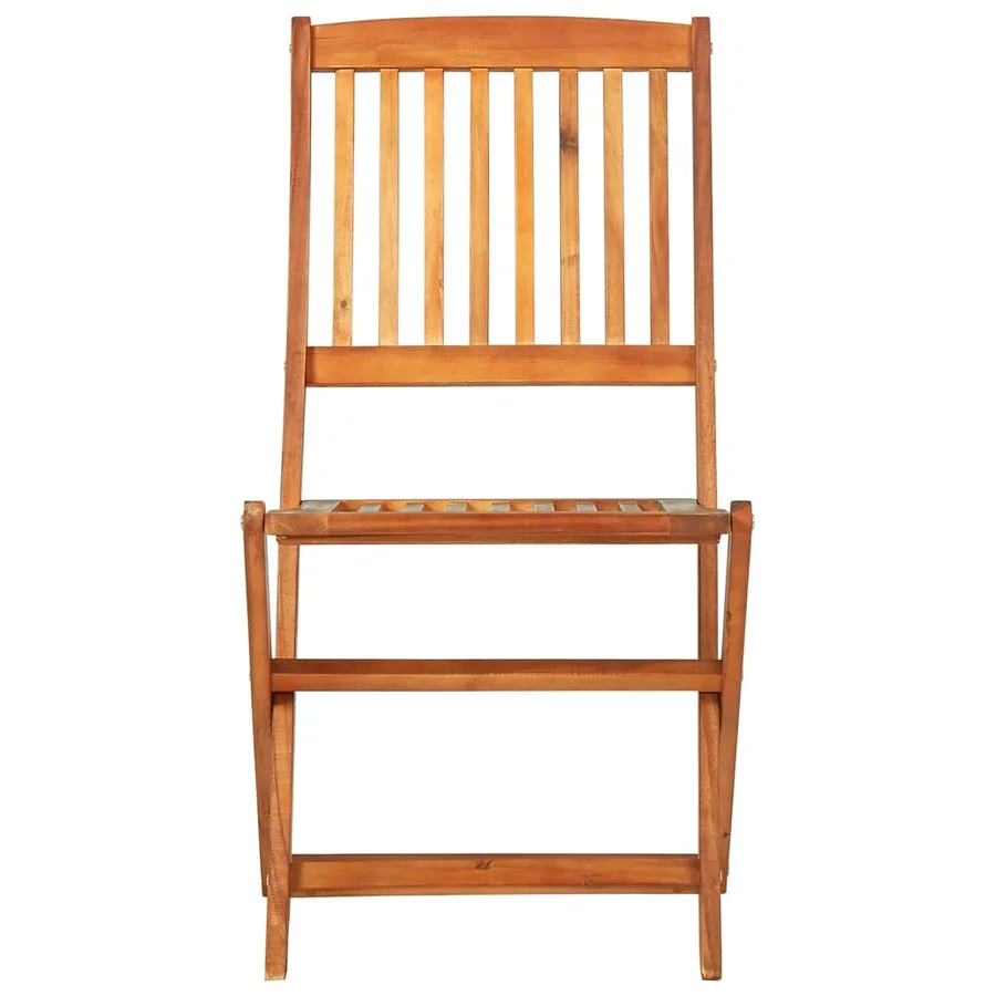Ensemble à manger de jardin 9 pcs bois massif d'acacia - 13