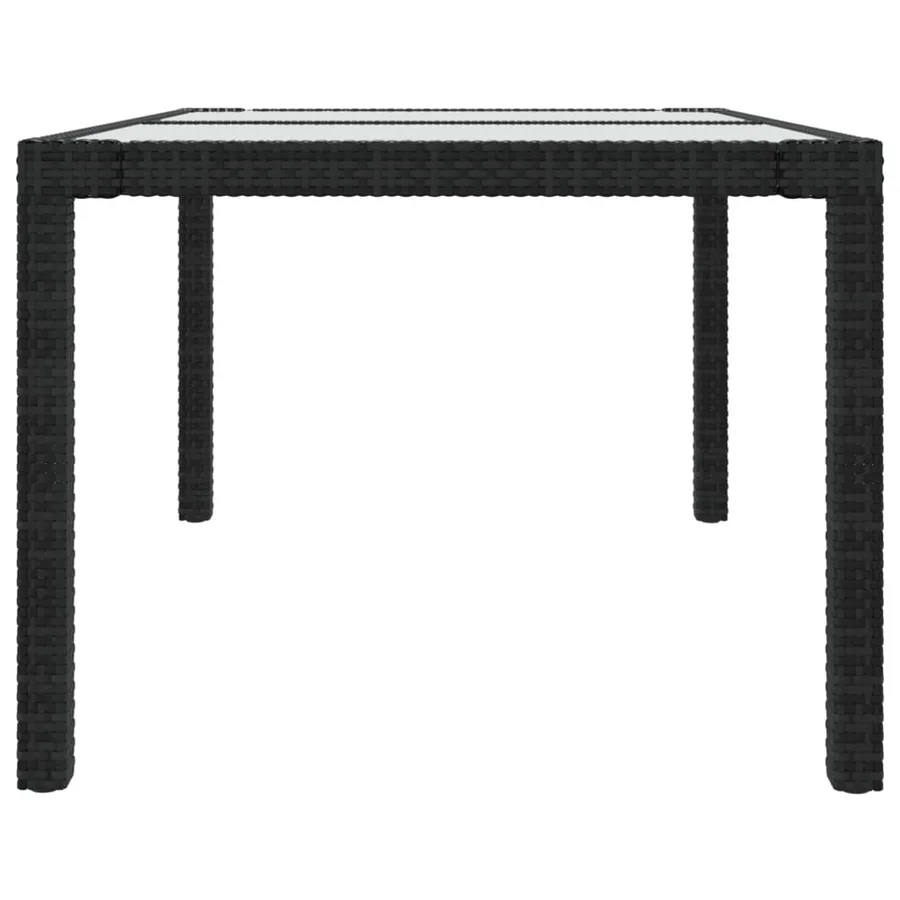 Ensemble à manger d'extérieur 5pcs avec coussins Résine tressée - 12
