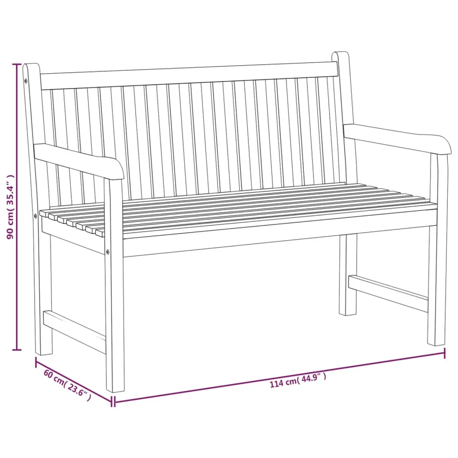 Ensemble à manger de jardin 4 pcs Bois de teck massif - 12