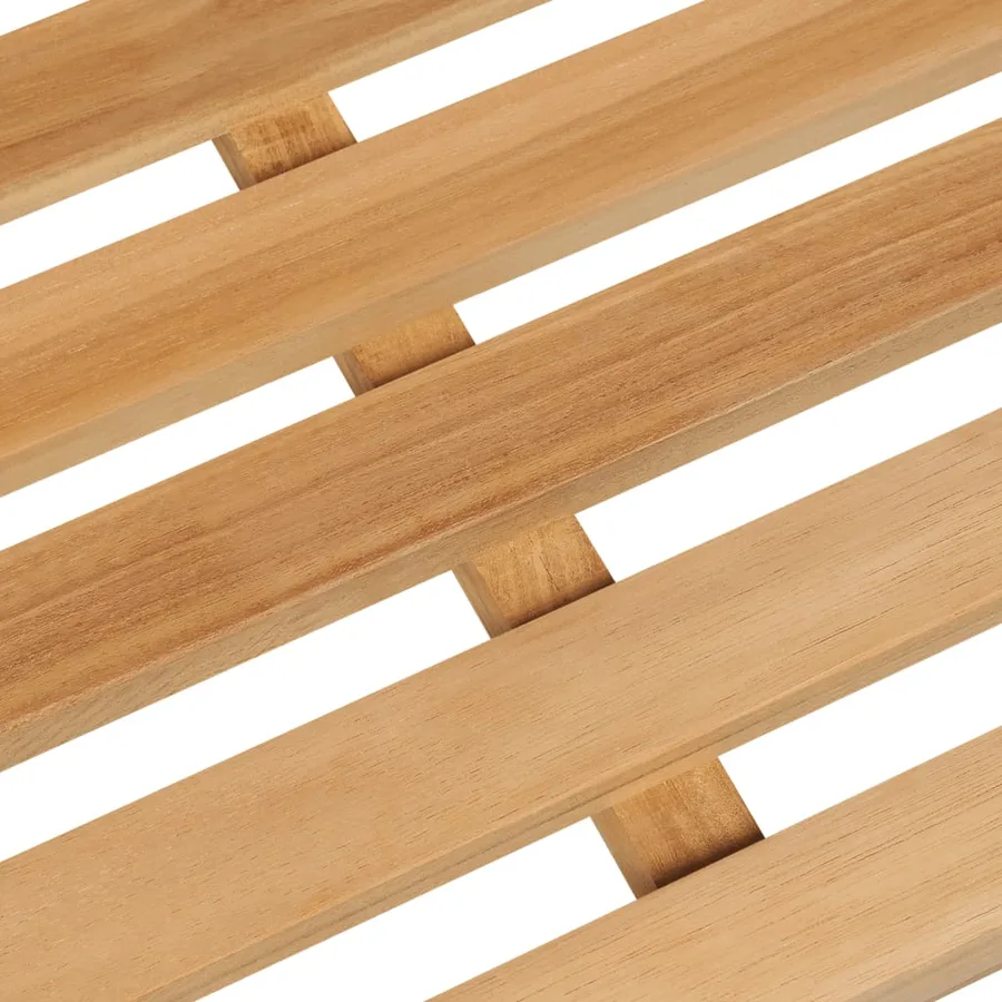 Ensemble à manger de jardin 4 pcs Bois de teck massif - 5
