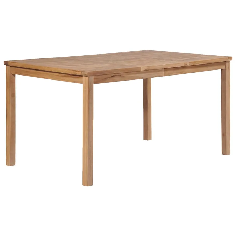 Ensemble à manger de jardin 4 pcs Bois de teck massif - 9