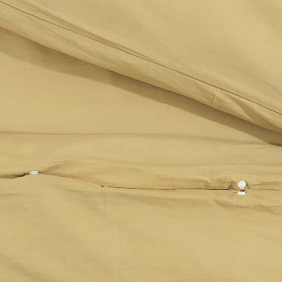 Ensemble de housse de couette Taupe 200x200 cm Microfibre - 8