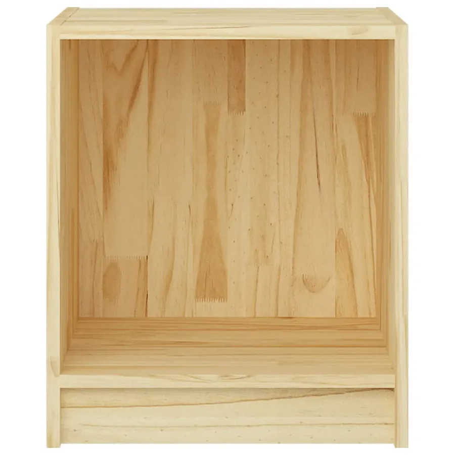 Table de chevet 35,5x33,5x41,5 cm bois de pin massif - 4
