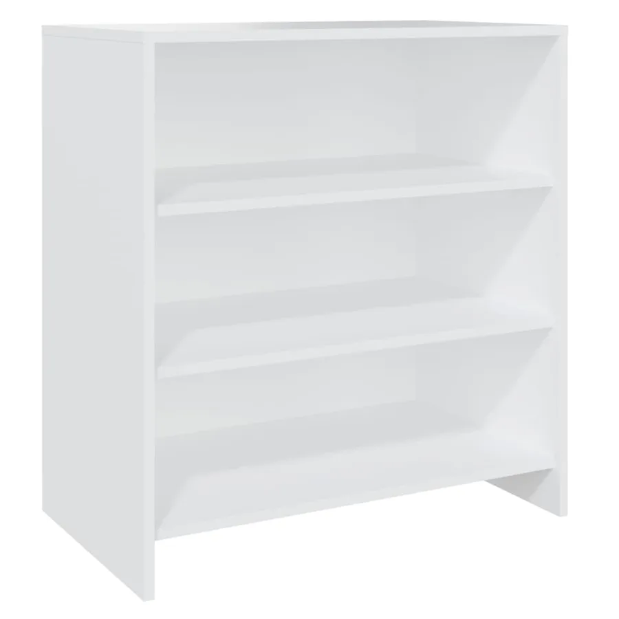Buffets 3 pcs Blanc Bois d'ingénierie - 4