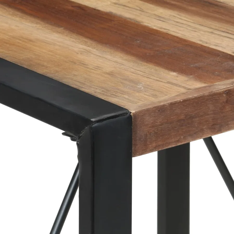 Table à manger 80x80x75 cm bois massif - 4