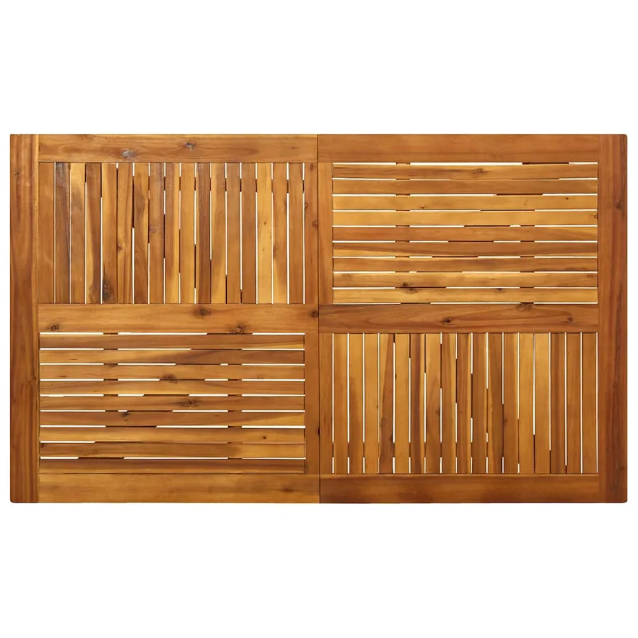 Ensemble à manger de jardin 7 pcs Marron - 4