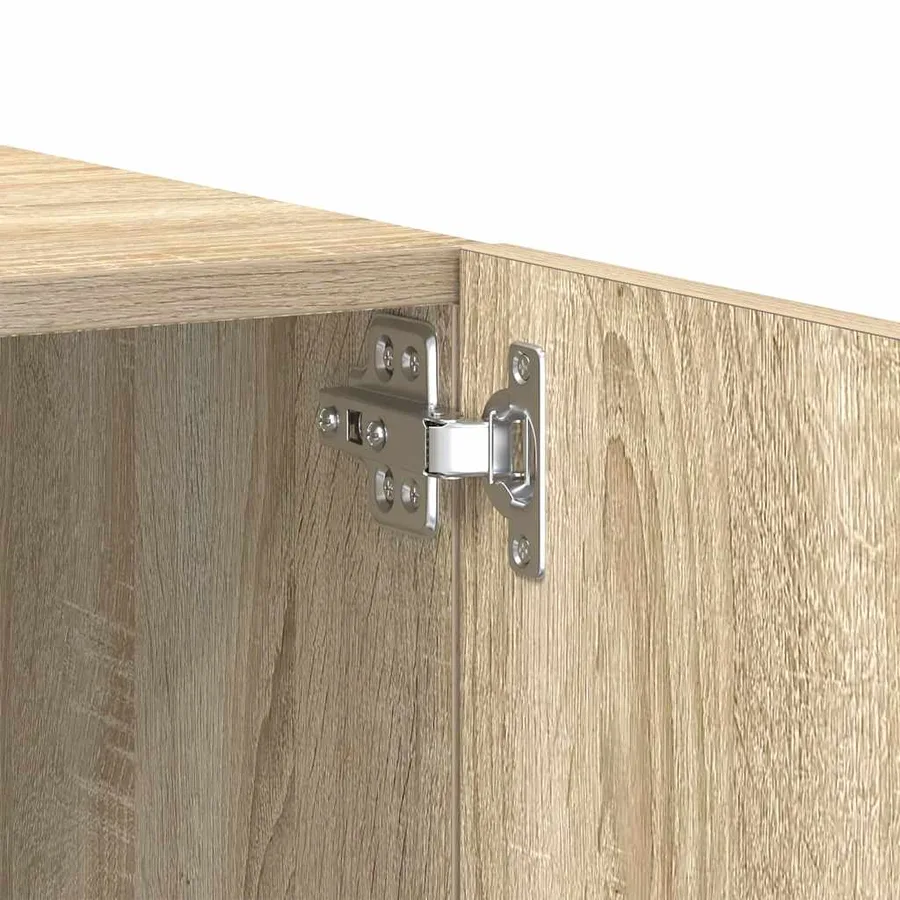 Meuble TV Chêne sonoma 100x35x40 cm Bois d'ingénierie - 7