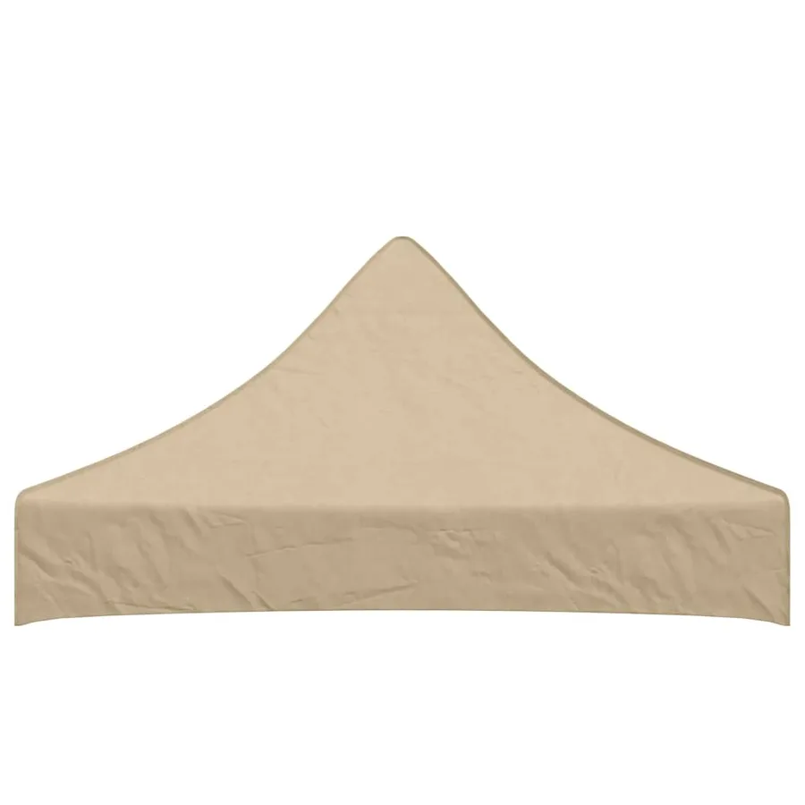 Toit de tente de réception 2x2 m Beige 270 g/m² - 3