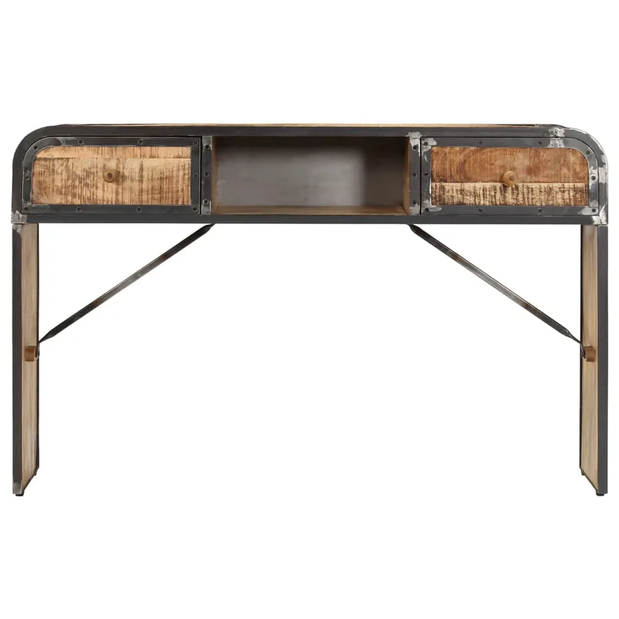 Buffet 120x30x75 cm bois de manguier massif - 2