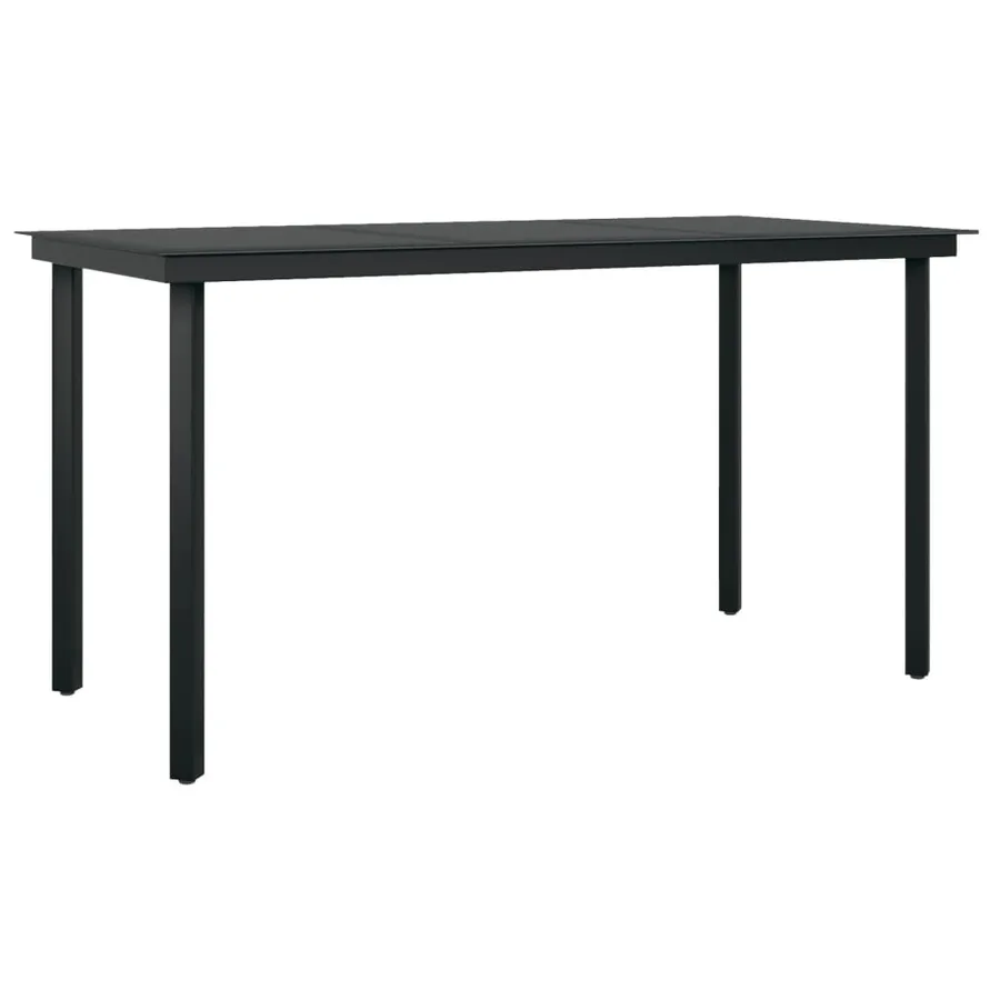 Ensemble à manger de jardin 5 pcs Marron - 6