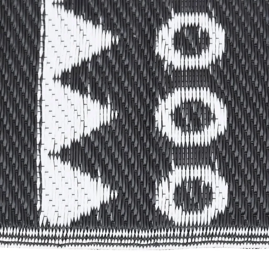 Tapis d'extérieur ARAKIL Noir 190x290 cm PP - 3