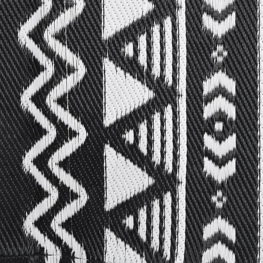 Tapis d'extérieur ARAKIL Noir 190x290 cm PP - 6