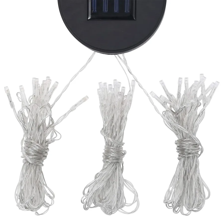 Tonnelle avec moustiquaire et lumières LED 4x3x2,73m Anthracite - 10