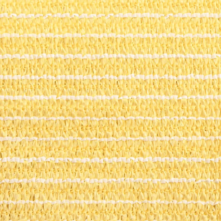 Voile d'ombrage 160 g/m² Beige 3x3x4,2 m PEHD - 9
