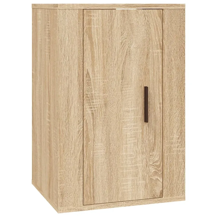 Ensemble de meubles TV 3 pcs Chêne sonoma Bois d'ingénierie - 5