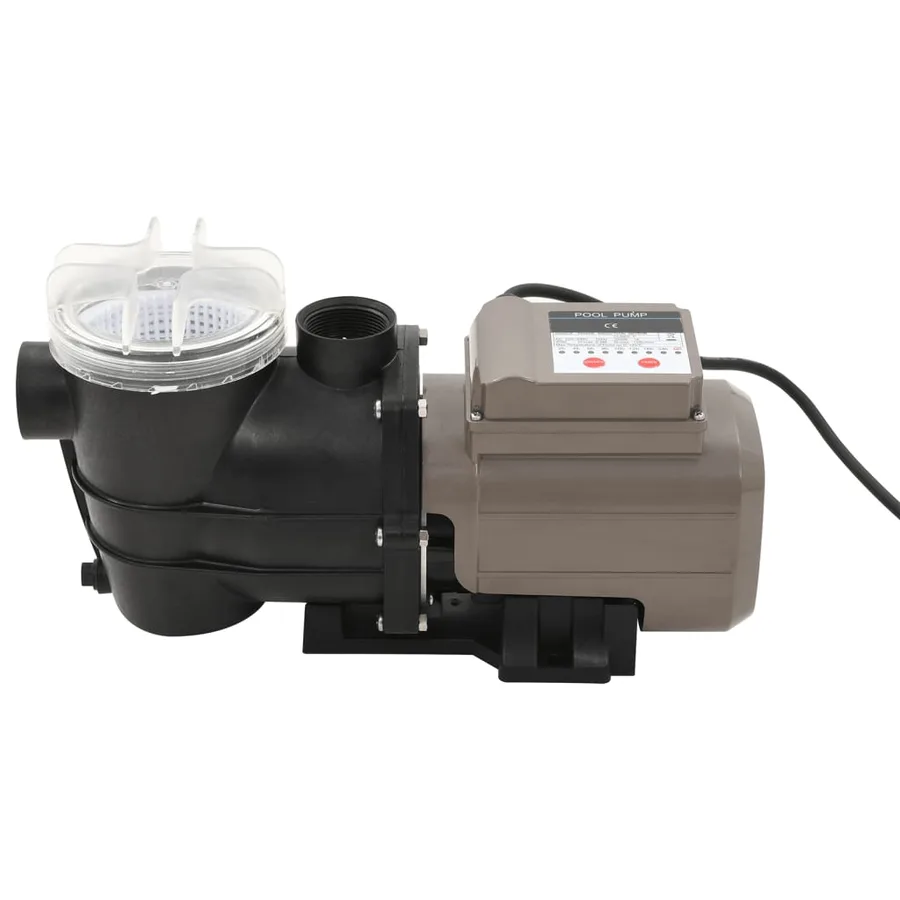 Pompe de piscine avec minuterie Noir 0,25 CH  8000 l / h - 2