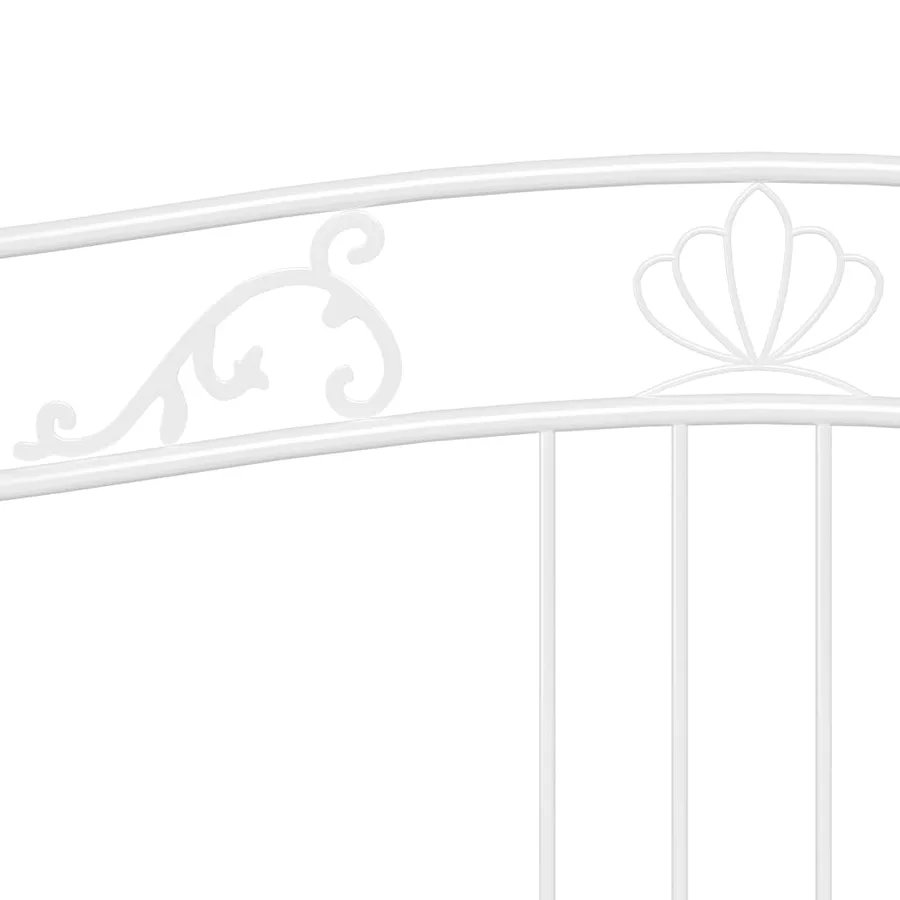 Cadre de canapé-lit extensible sans matelas blanc 90x200 cm - 11