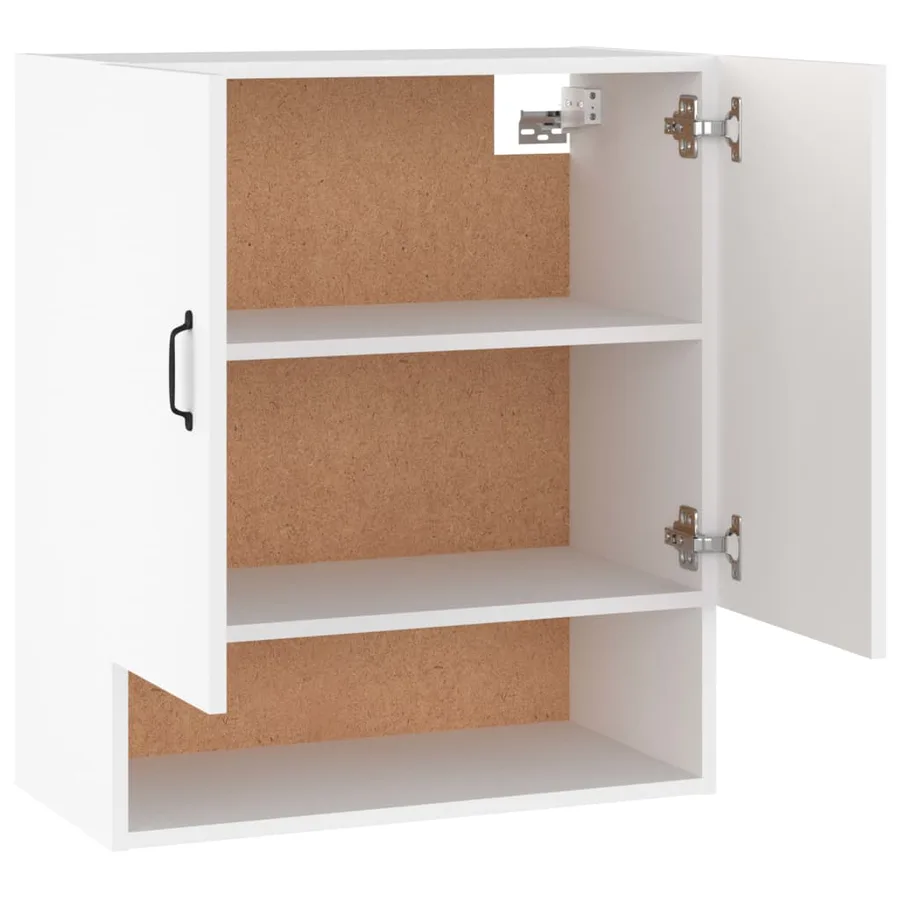 Armoire murale Blanc 60x31x70 cm Bois d'ingénierie - 7