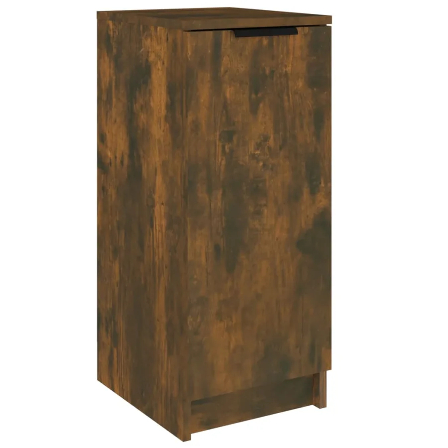 Armoire à chaussures Chêne fumé 30x35x70 cm Bois d'ingénierie - 2