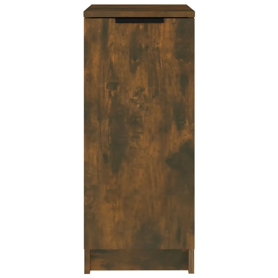 Armoire à chaussures Chêne fumé 30x35x70 cm Bois d'ingénierie - 5