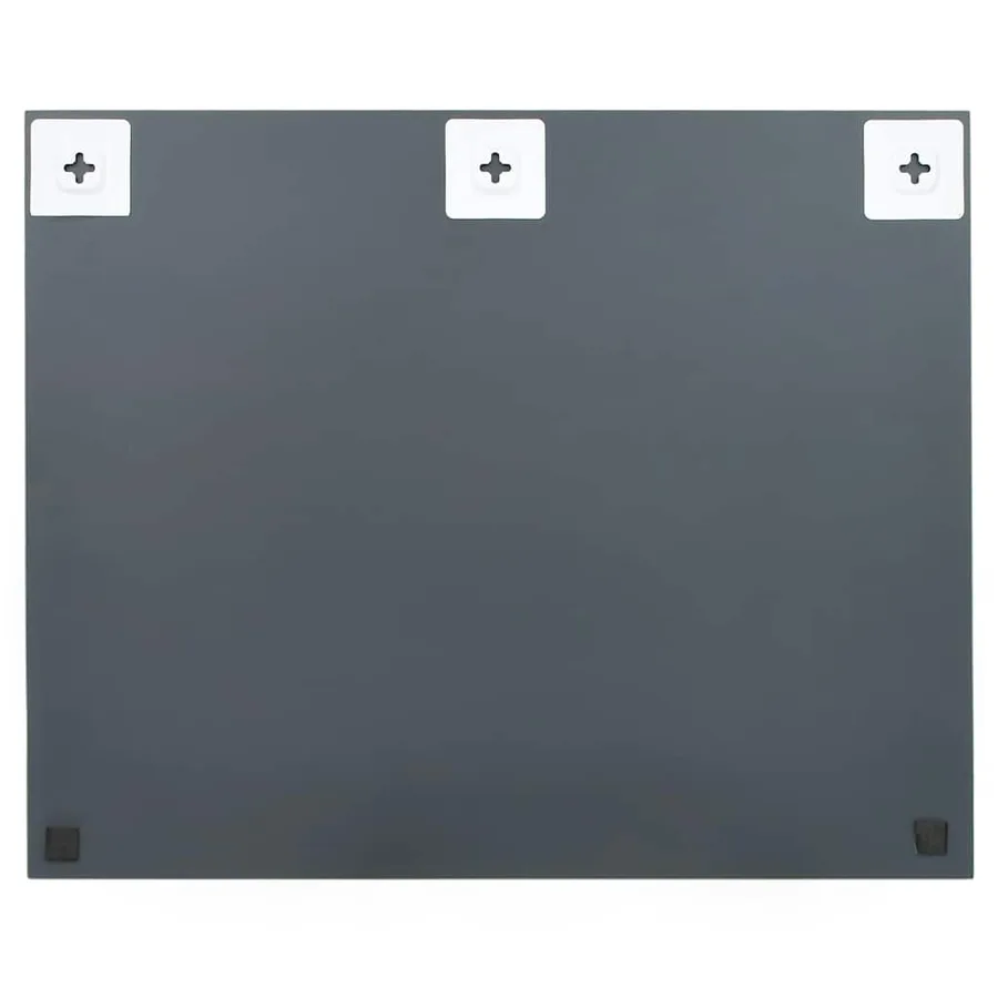 Miroir mural sans cadre avec lampes LED Rectangulaire Verre - 6