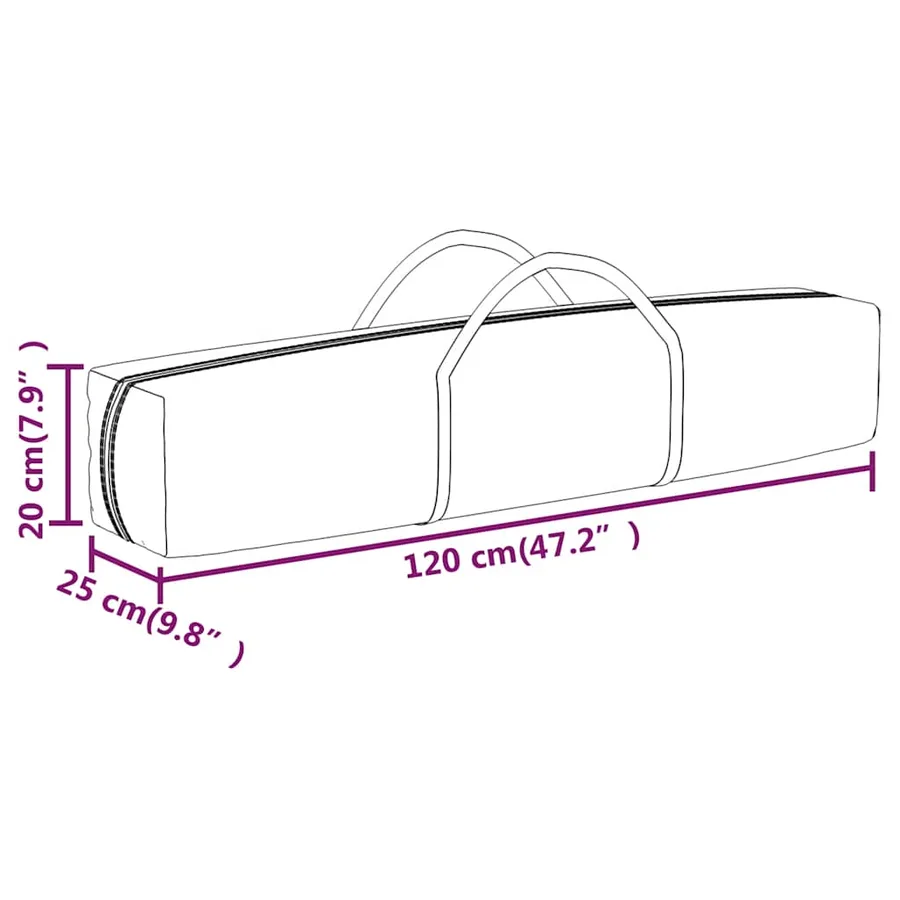 Tente de réception pliable avec parois Crème 2x2 m - 10