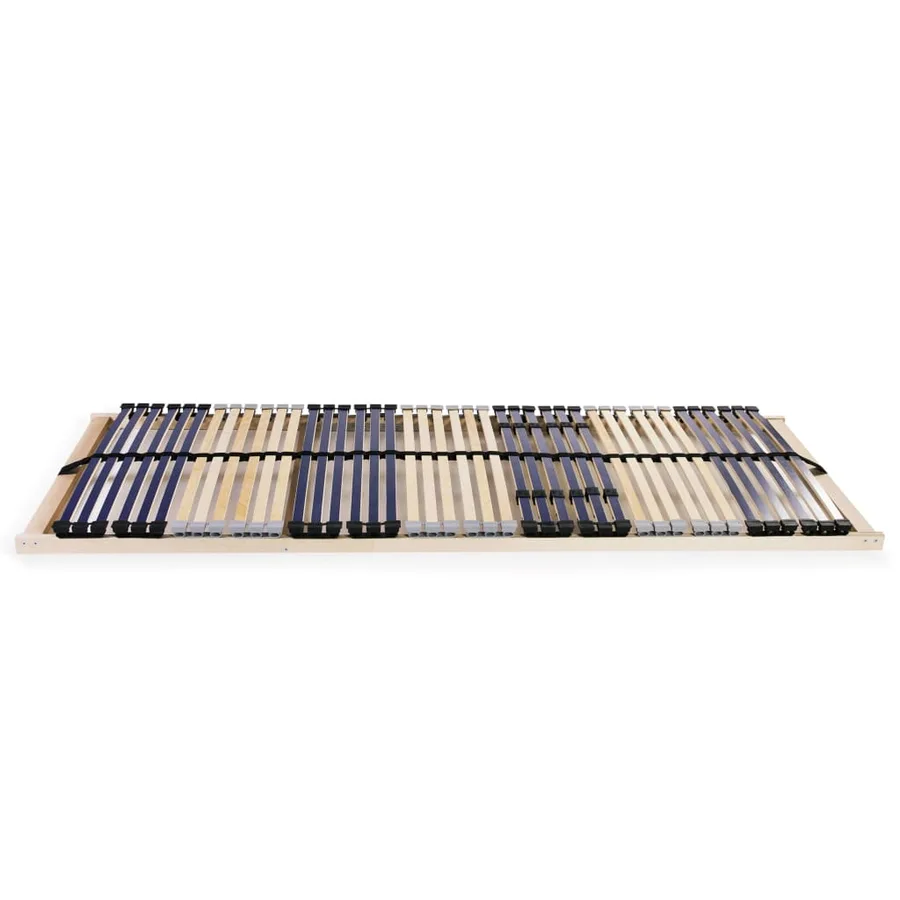 Sommiers à lattes sans matelas 2 pcs avec 42 lattes 70x200 cm - 2