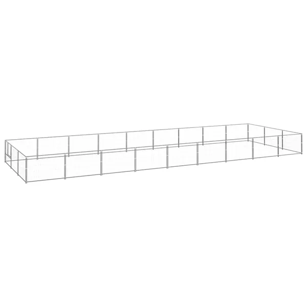Chenil Argenté 27 m² Acier